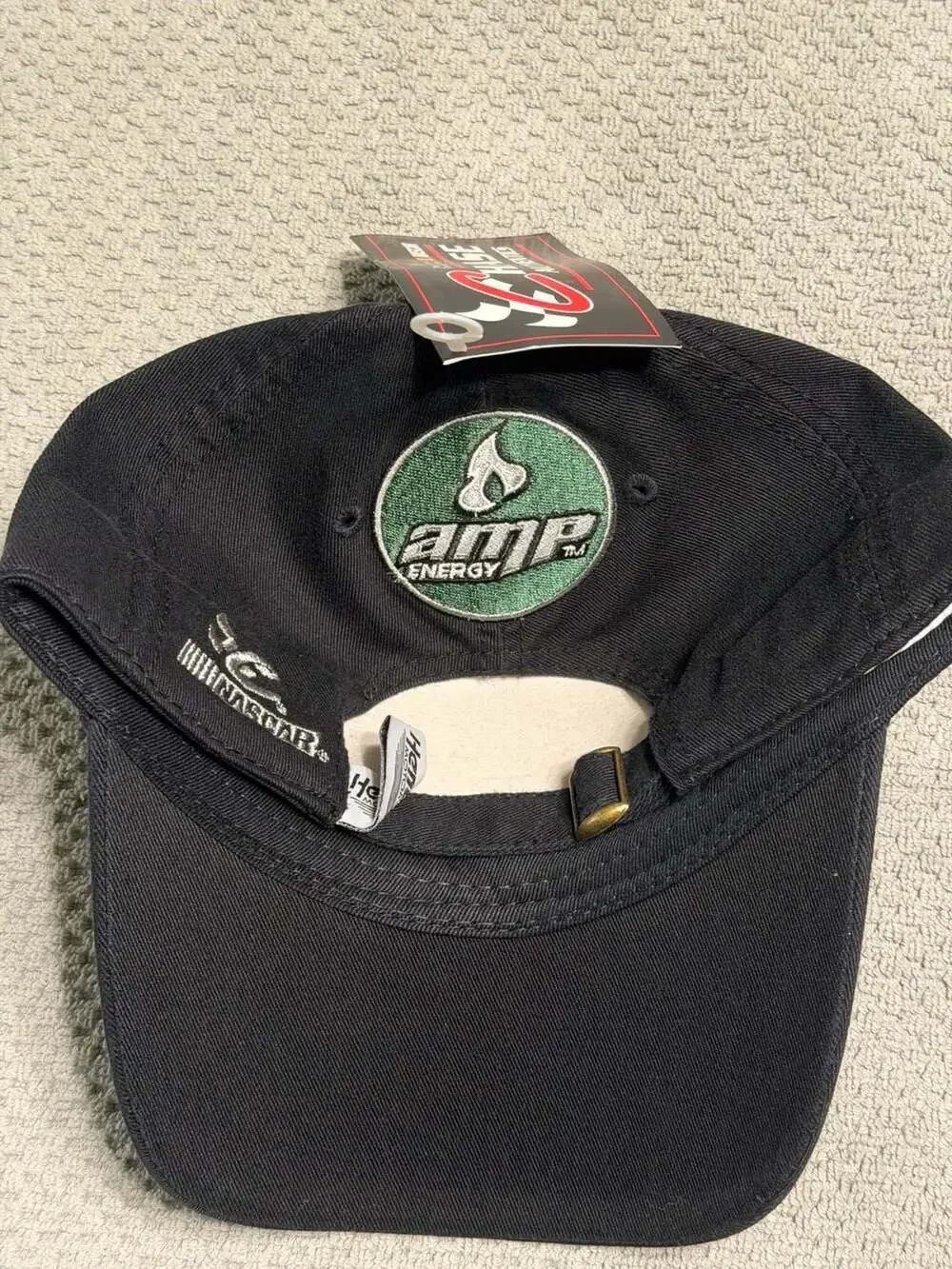 Dale Earnhardt Jr Hat Cap Men's Black Strapback #88 Nascar Racing